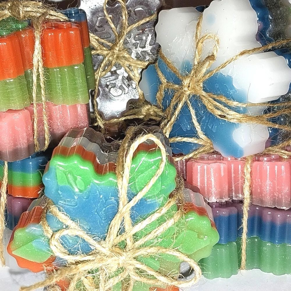 Hand crafted snowflake 3piece waxmelts from our Winter Wonderland collection - Picture 9 of 9